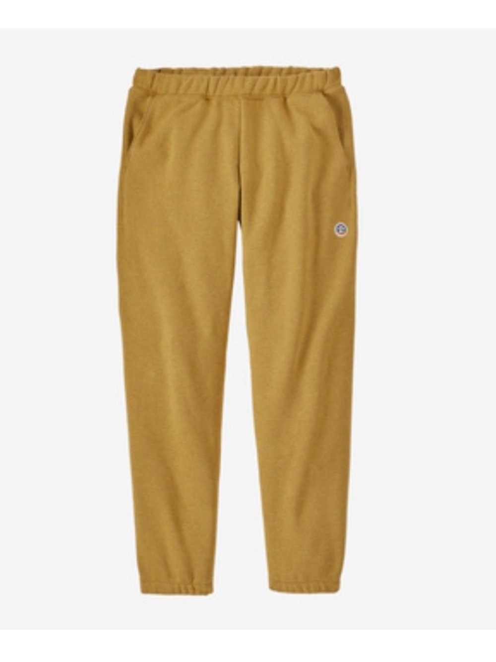 Patagonia W’s Fitz Roy Icon Uprisal Sweatpants in Gold Heather size M